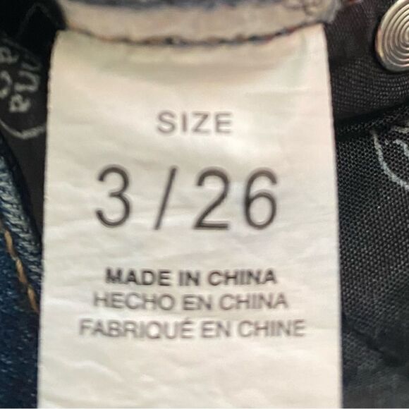 YMI High Rise Boot Cut Raw Hem Jeans Size 26 - Picture 9 of 14